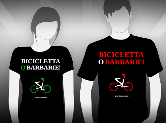 magliette biciclette o barbarie!