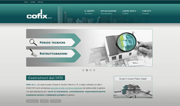 Cofix Costruzioni - sito web