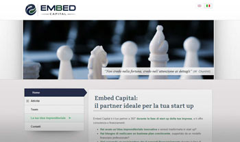Embed Capital - sito web